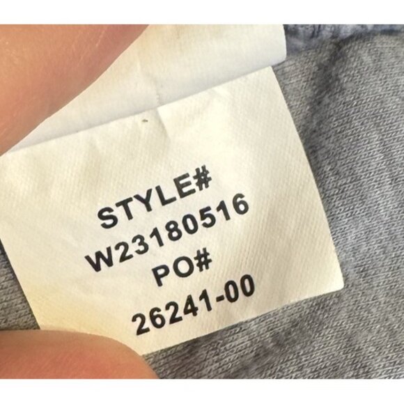 Women’s Prana Teddy Jacket Quarter Zip Medium Gray Hooded Grey Pullover - Picture 10 of 10